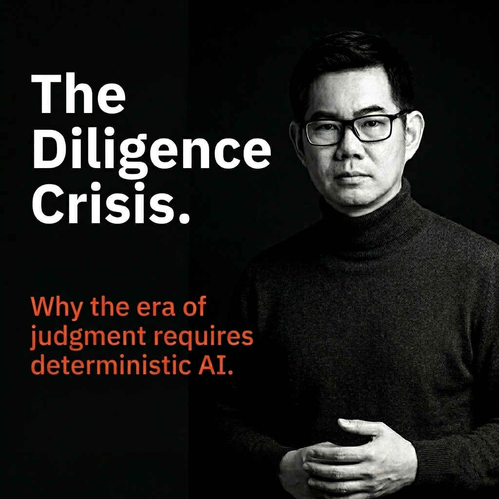 The Diligence Crisis — askOdin founder YekSoon Lok on why the era of judgment requires deterministic AI